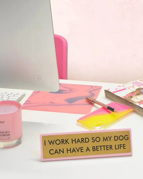 Desk Plate