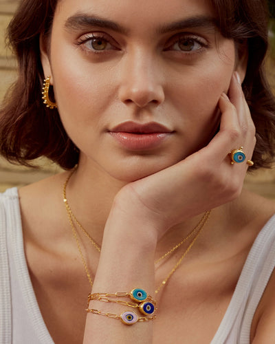 Alara Blue Evil Eye Bracelet
