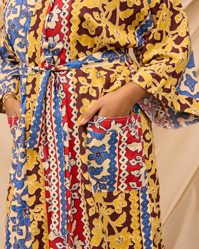Sage X Clare Cotton Robe