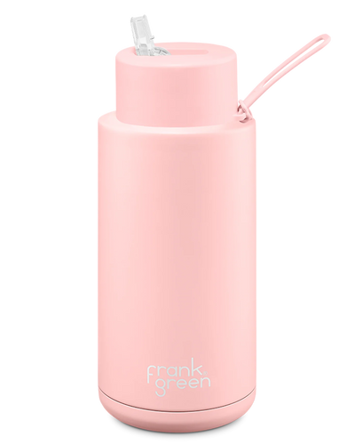 Frank Green Ceramic Reusable Bottle / 34Oz W Straw