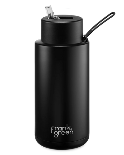 Frank Green Ceramic Reusable Bottle / 34Oz W Straw
