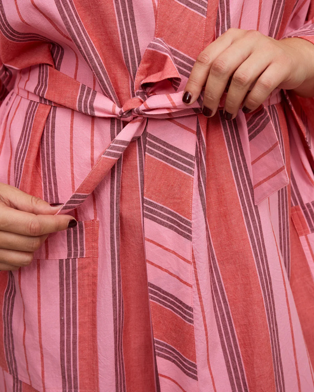 Sage X Clare Cotton Robe