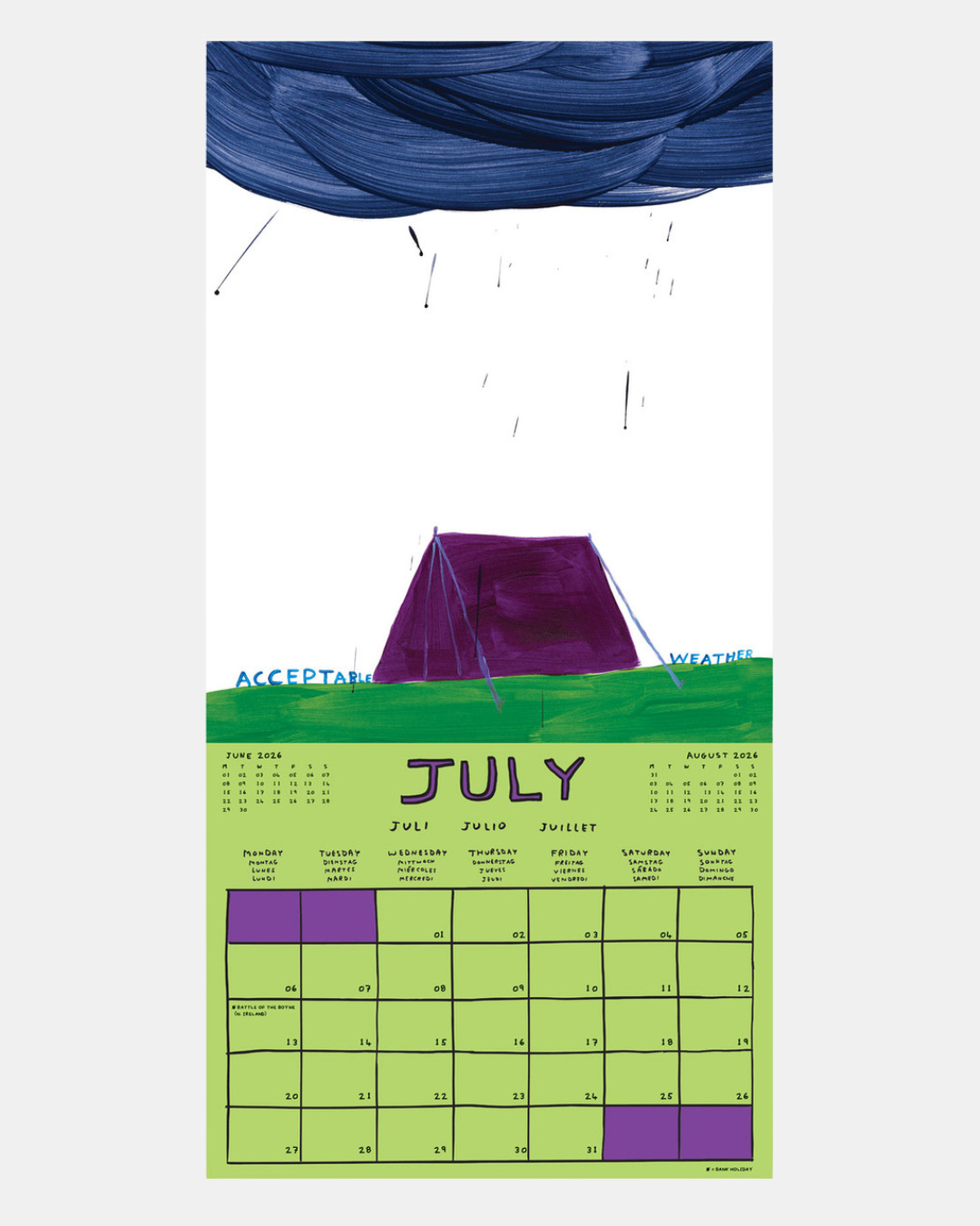 David Shrigley 2026 Calendar