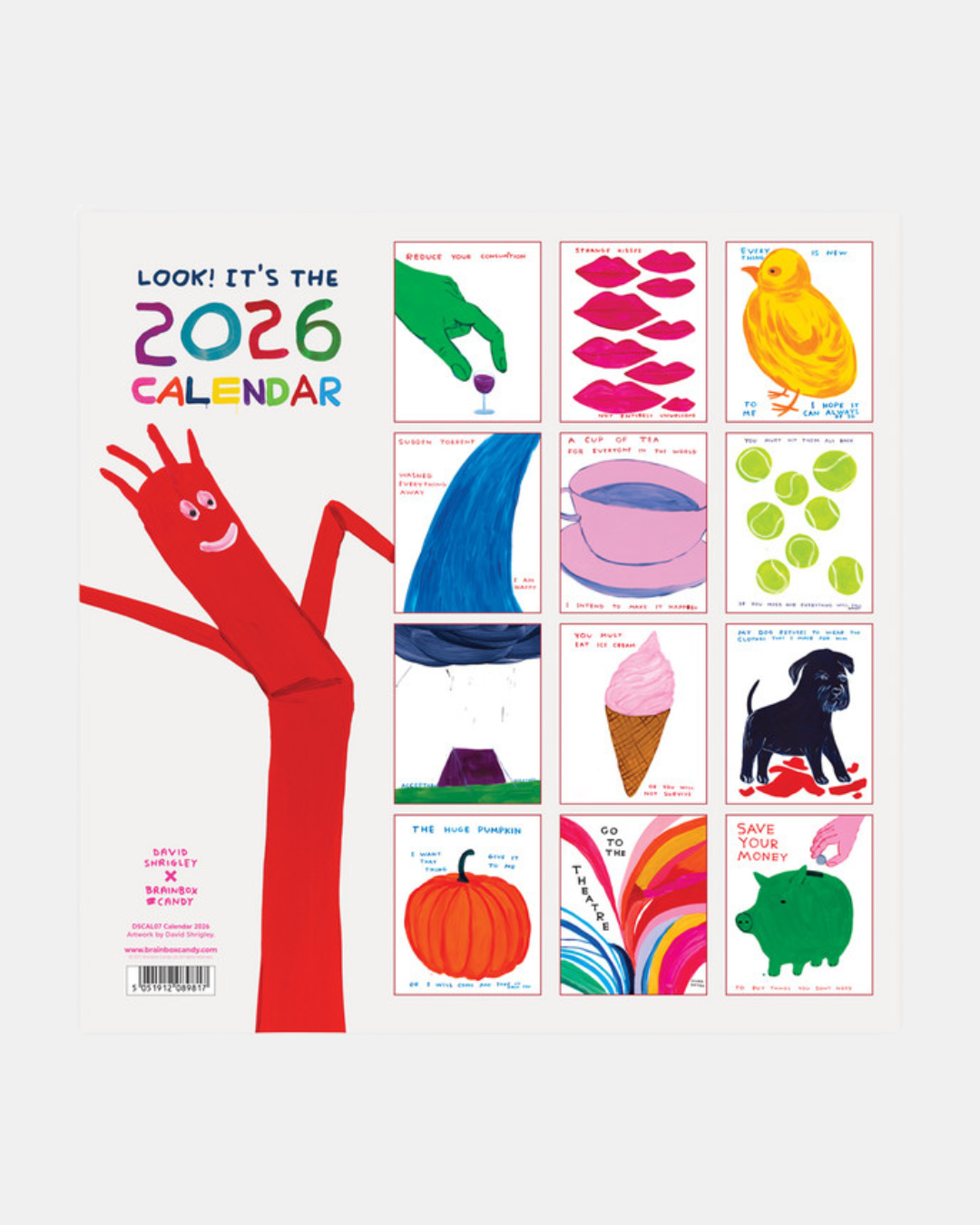 David Shrigley 2026 Calendar