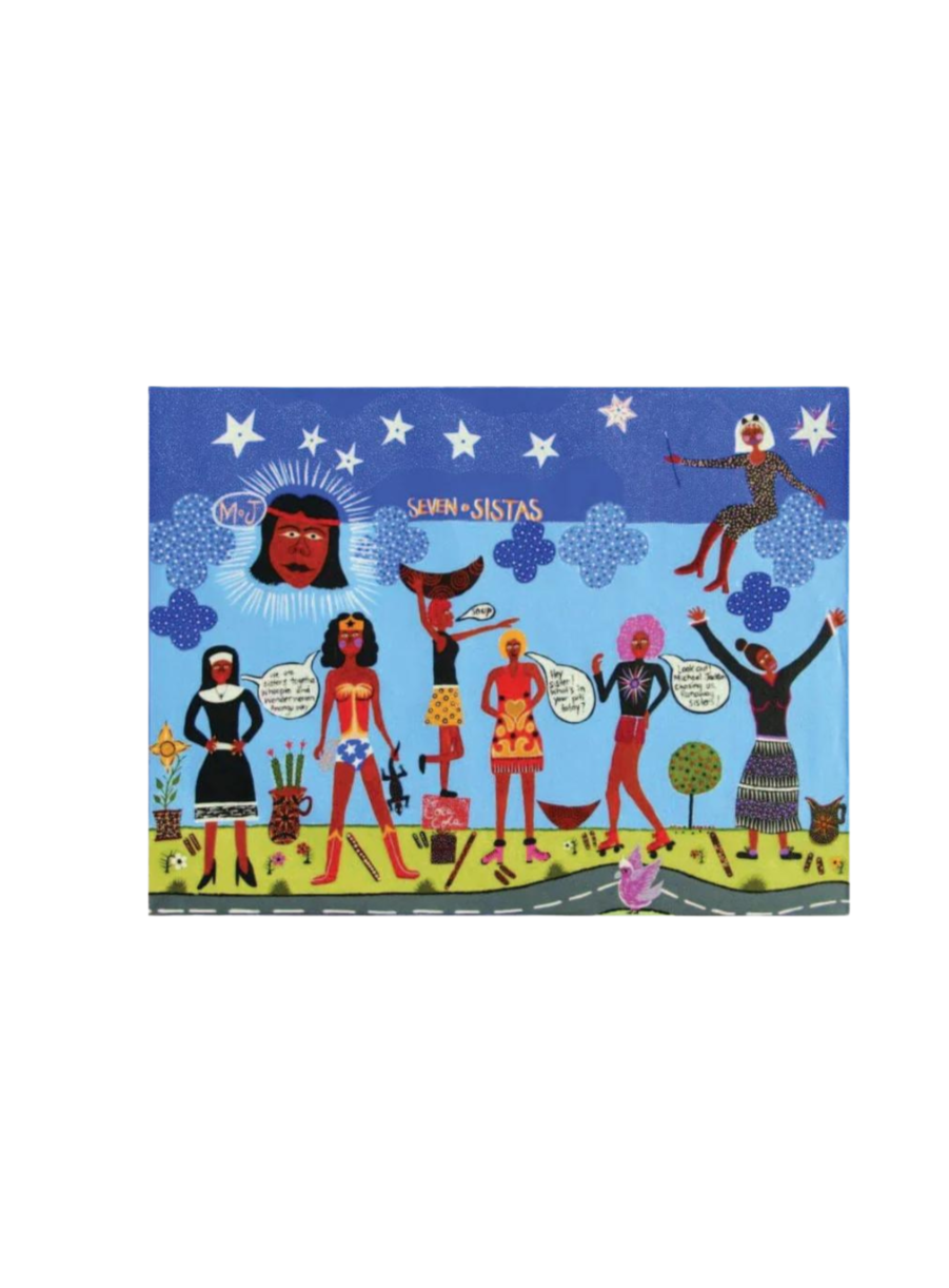 Seven Sistas Tea Towel x Kaylene Whiskey