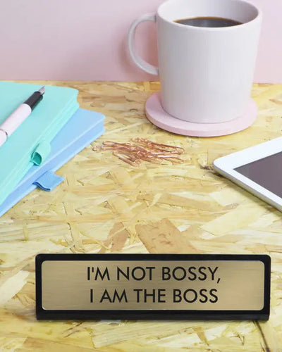 Desk Plate
