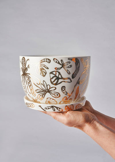 Angus & Celeste Decorative Plant Pot