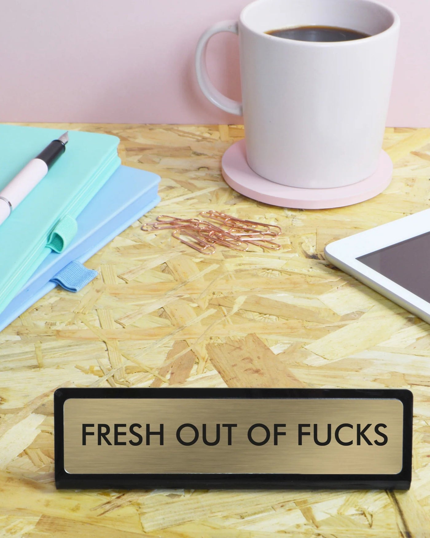 Desk Plate