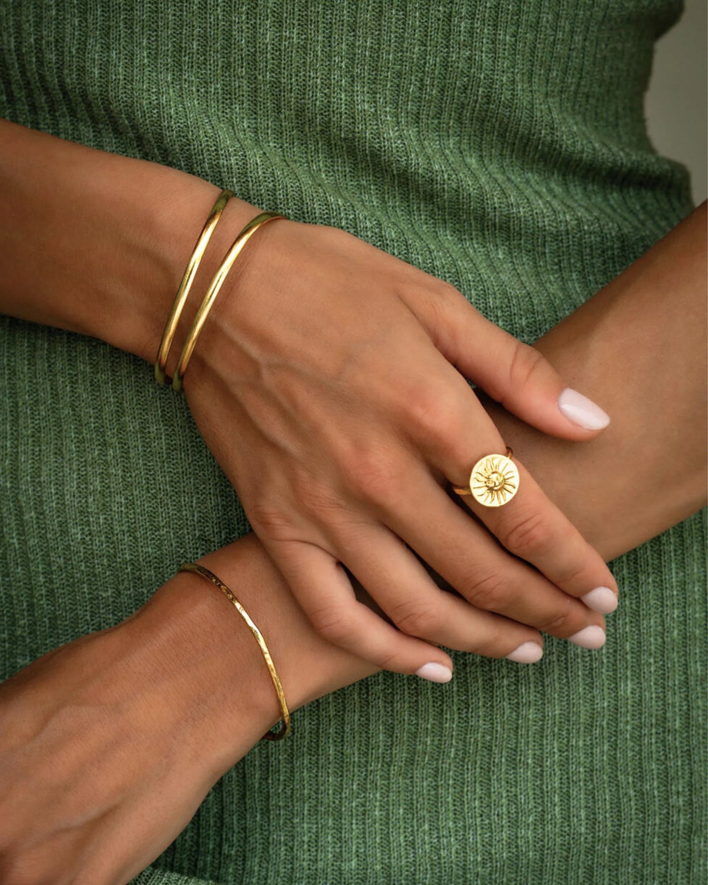 Helia Sun Stacking Ring