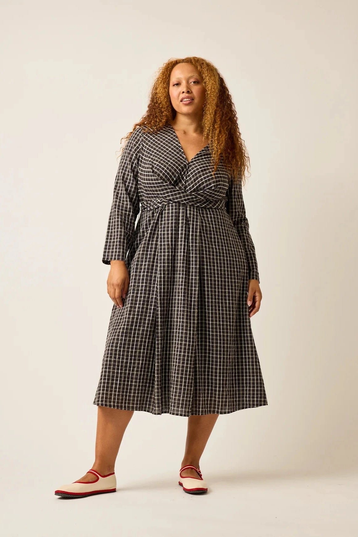 Lily Wrap Tie Dress