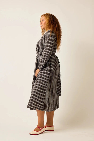Lily Wrap Tie Dress