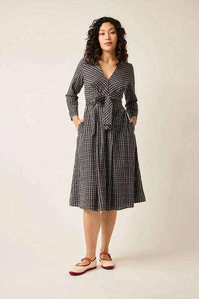 Lily Wrap Tie Dress