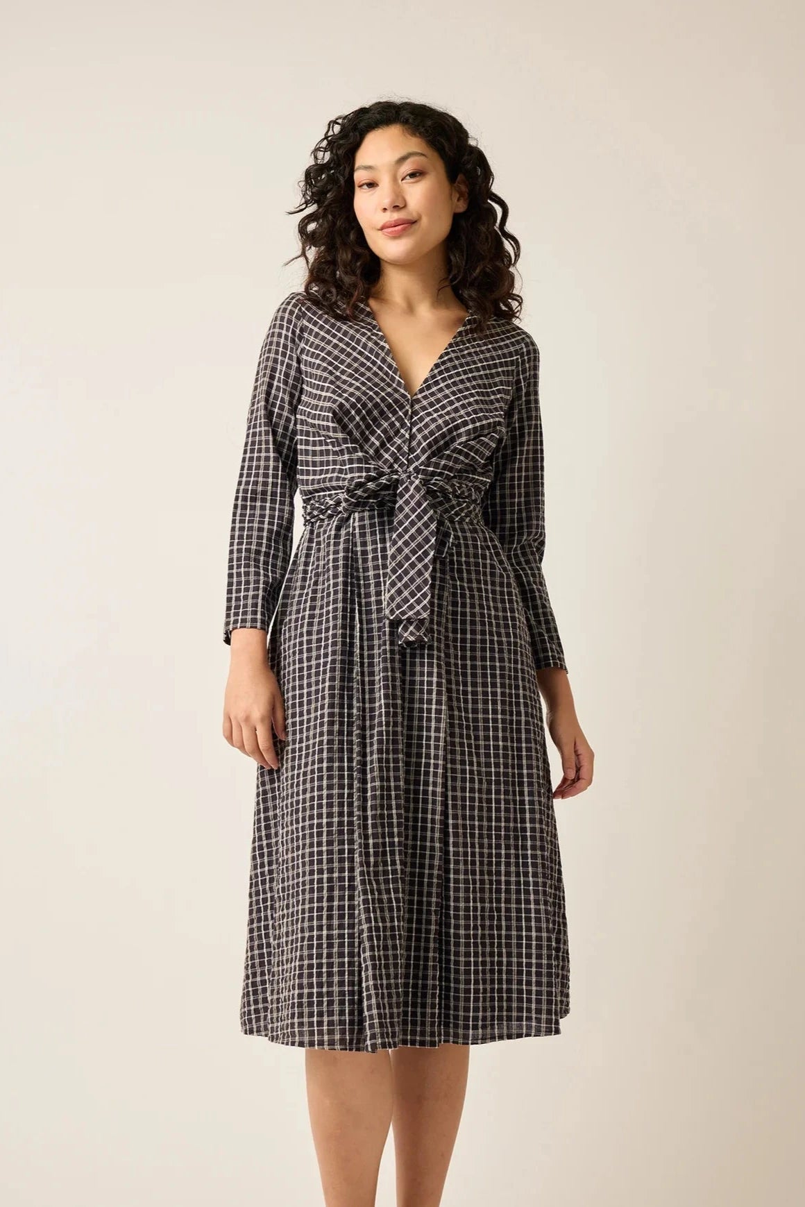 Lily Wrap Tie Dress