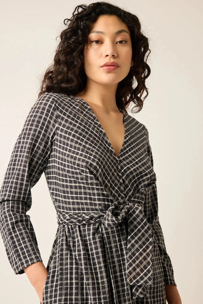 Lily Wrap Tie Dress