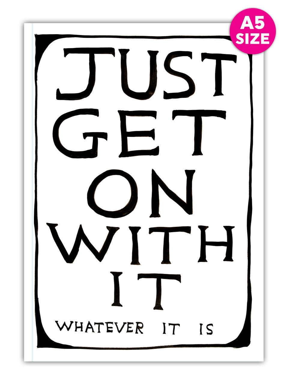 David Shrigley A5 Notebook