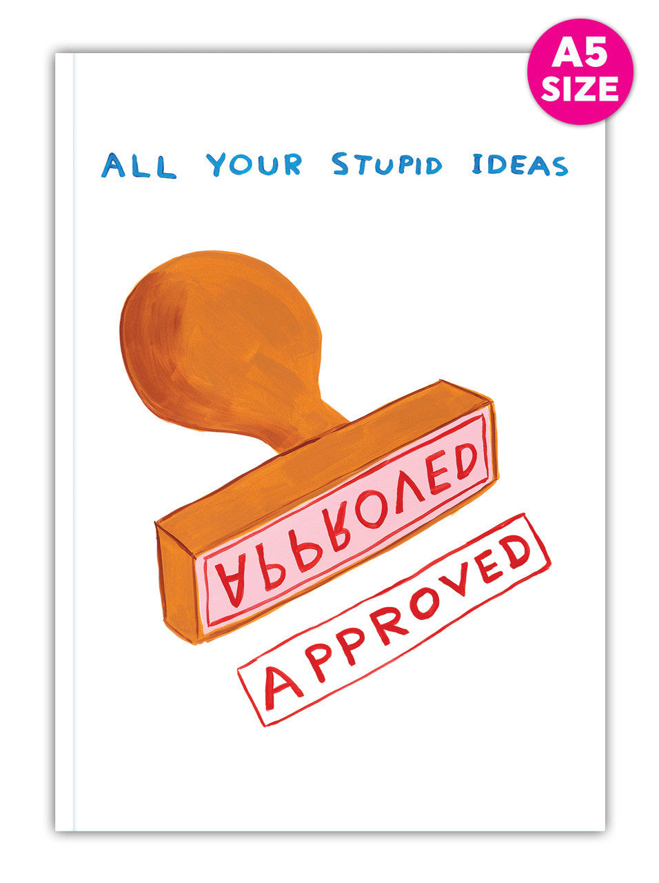 David Shrigley A5 Notebook