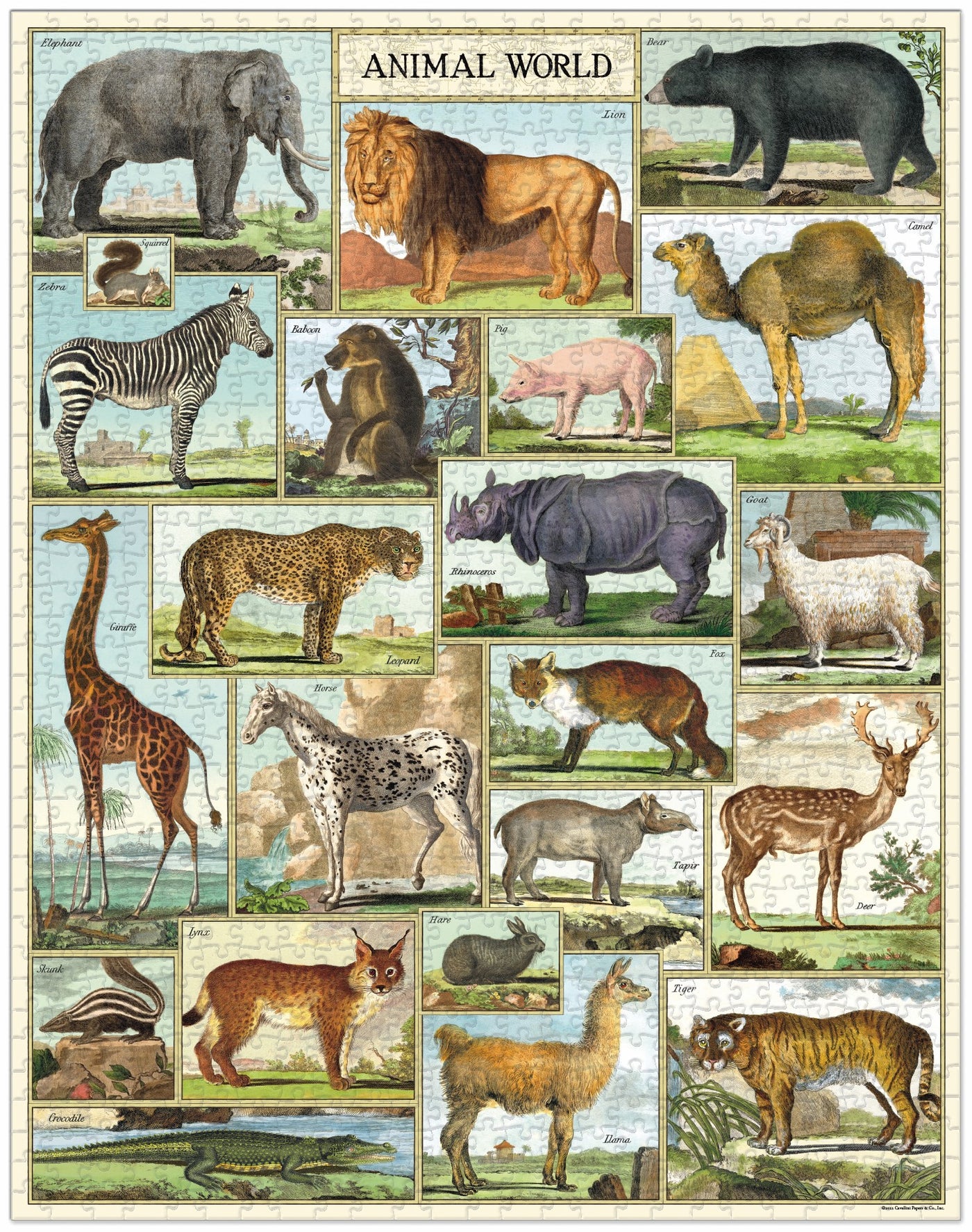 Vintage Puzzle / 1000 Piece