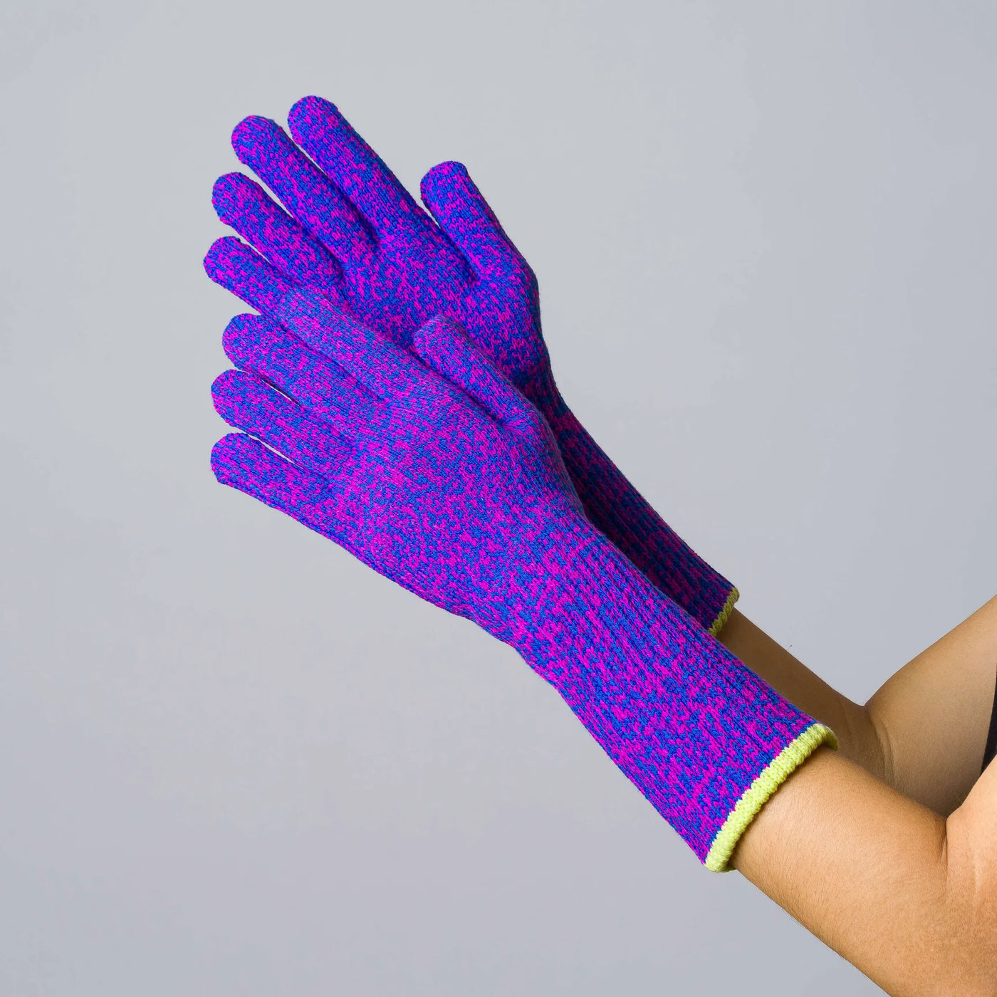 Ribbed Long Gloves