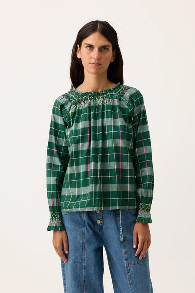 Rowena Smocked Blouse