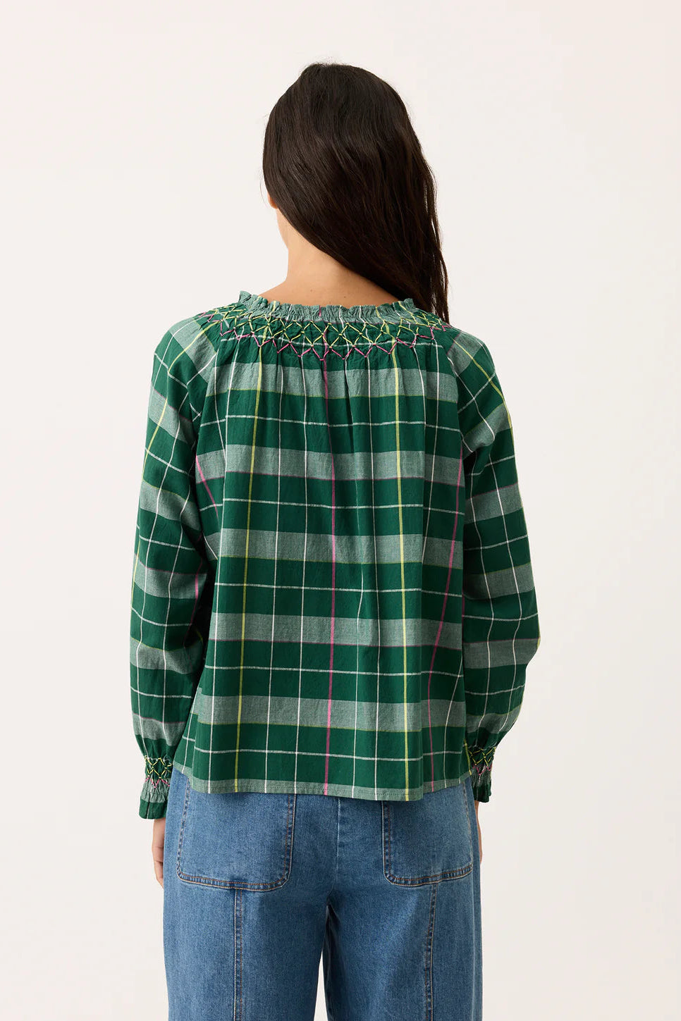 Rowena Smocked Blouse
