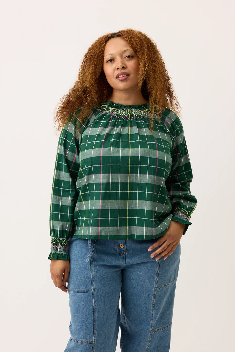 Rowena Smocked Blouse