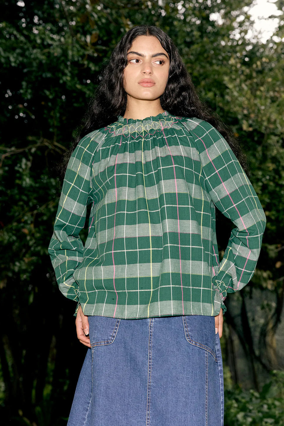 Rowena Smocked Blouse