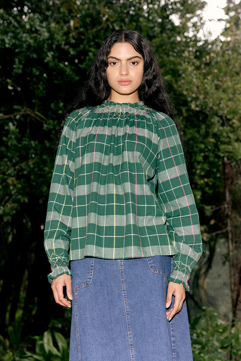 Rowena Smocked Blouse