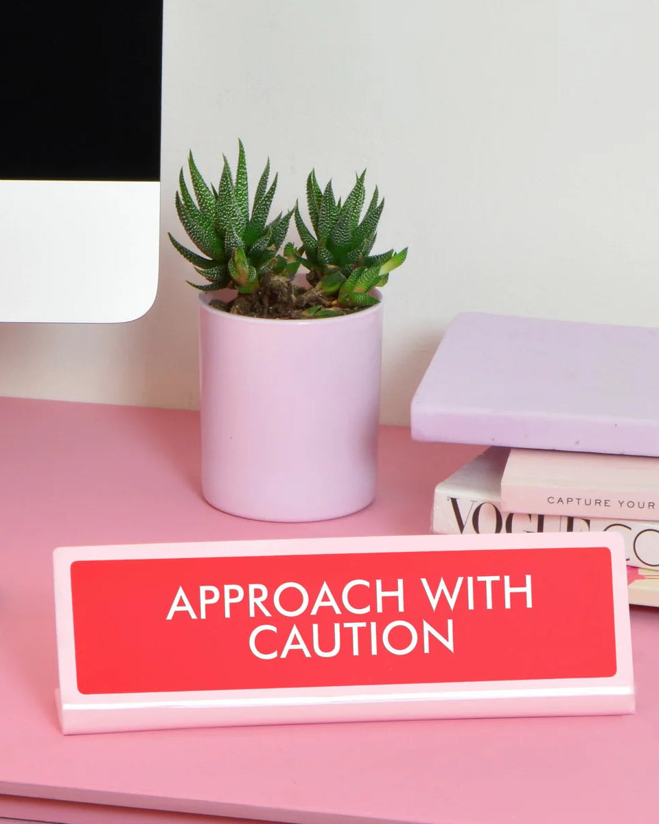 Desk Plate
