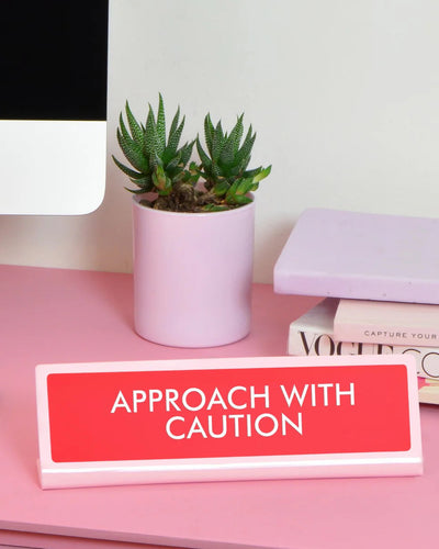 Desk Plate