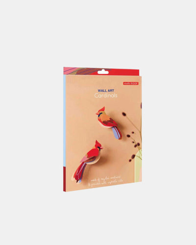 Studio Roof Wall Art  / Garden Birds / Set Of 2
