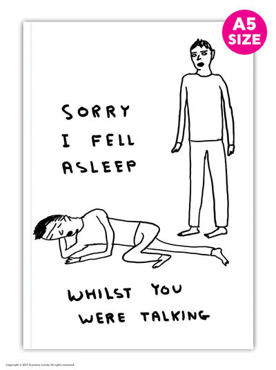 David Shrigley A5 Notebook