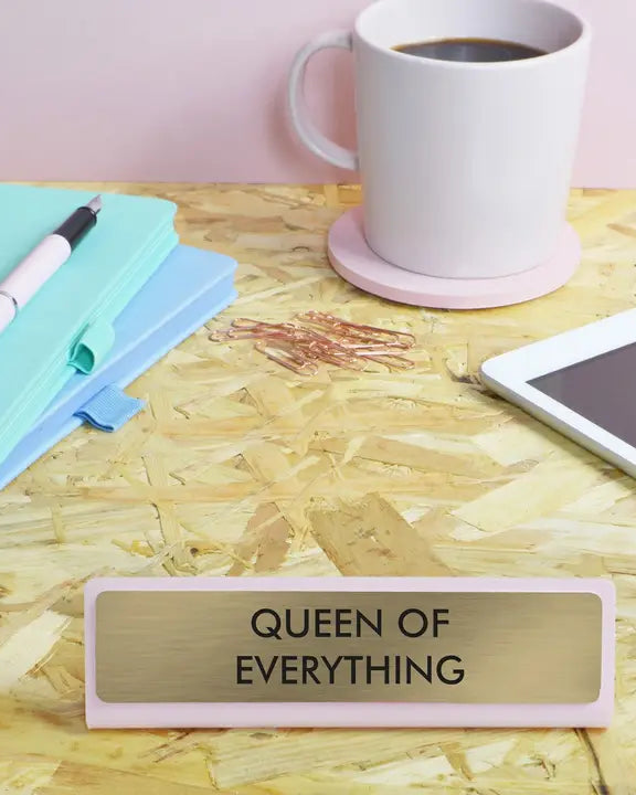 Desk Plate