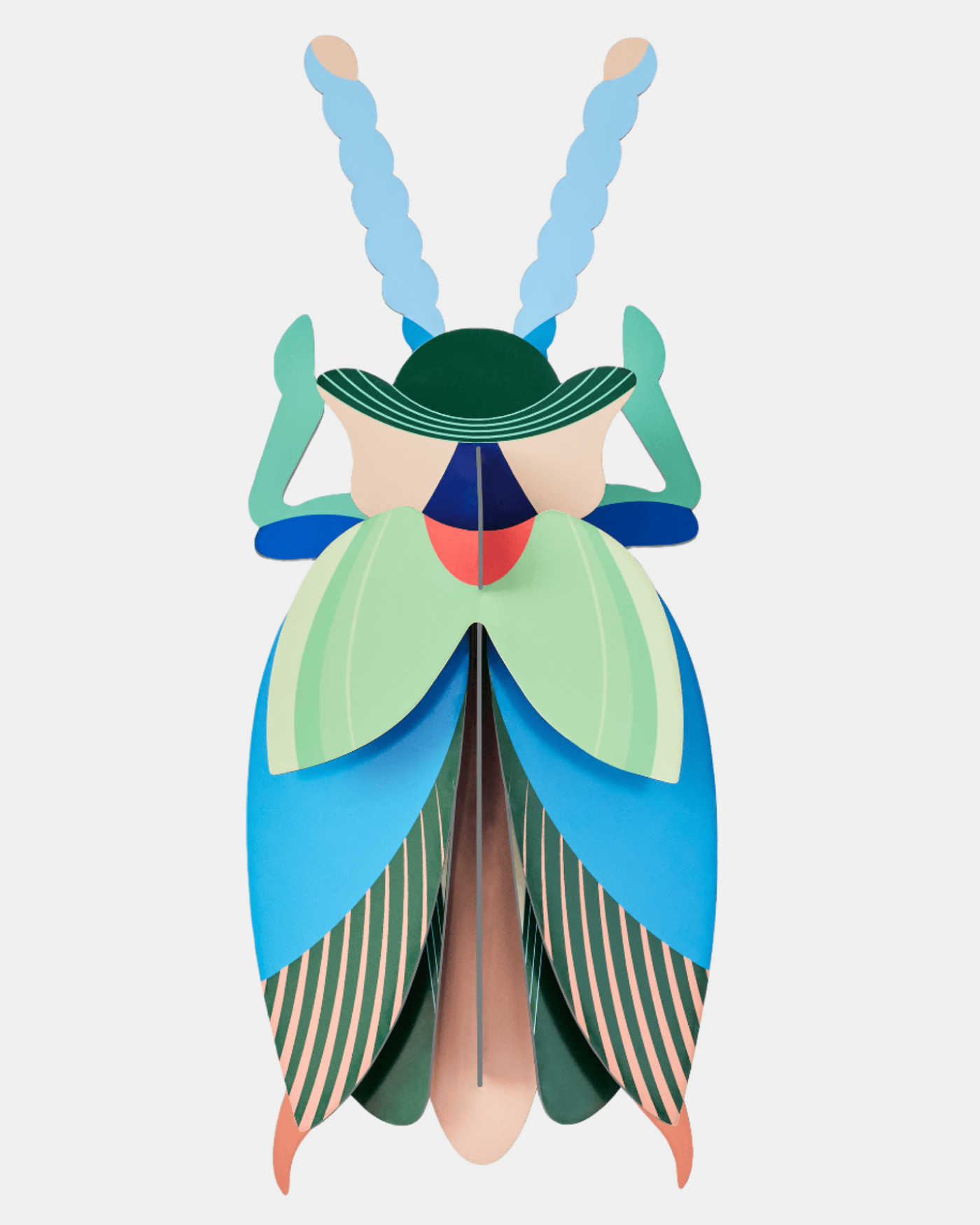 Studio Roof Wall Art A4 / Beetles