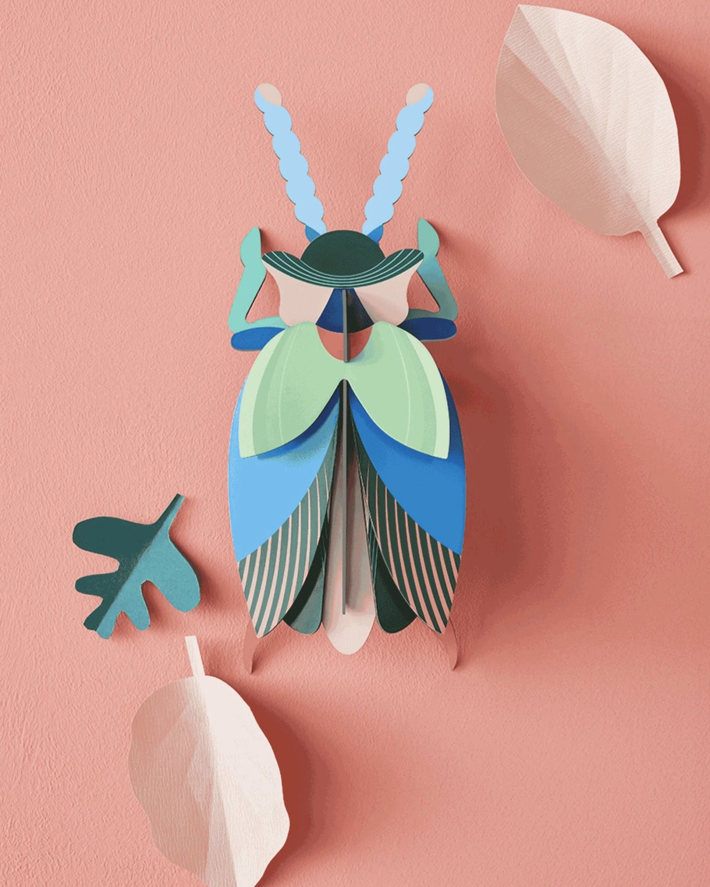 Studio Roof Wall Art A4 / Beetles