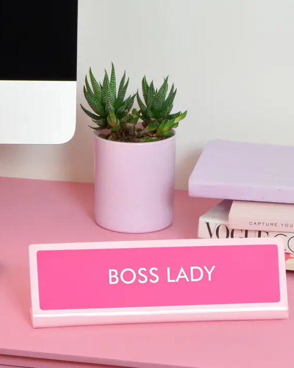 Desk Plate