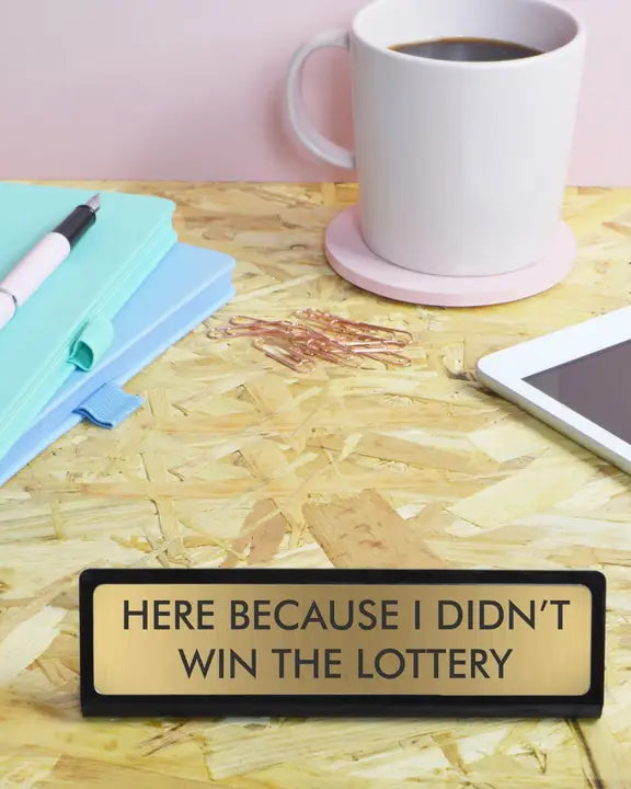 Desk Plate