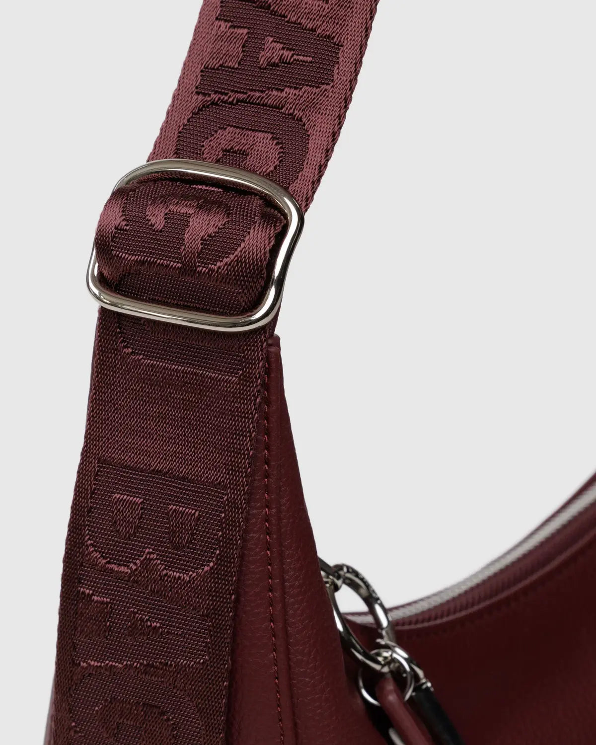 Baggu Recycled Leather Medium Crescent Bag