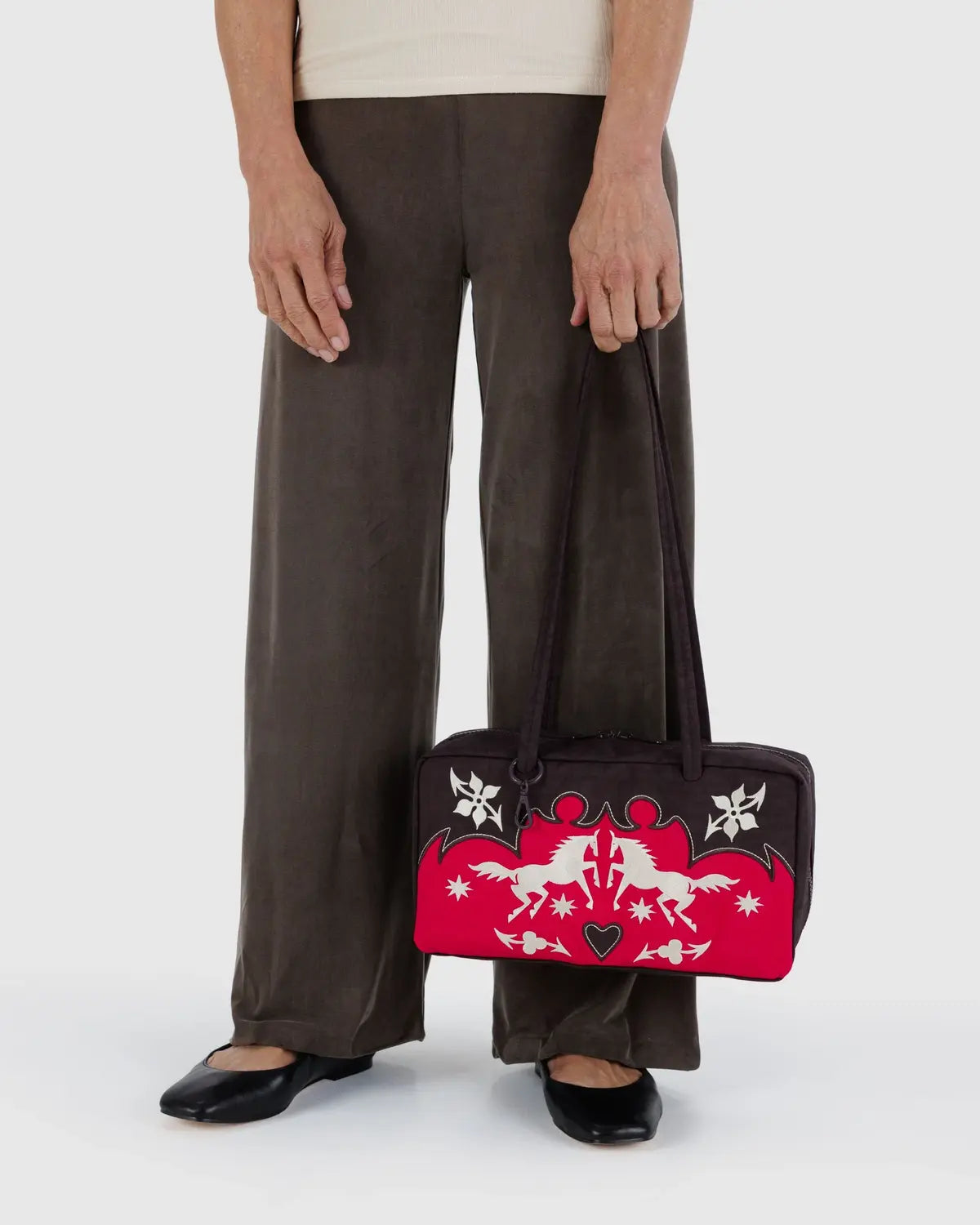 Baggu Nylon Bowler Bag