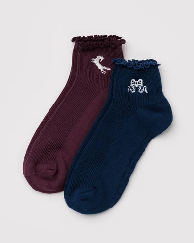 Baggu Lettuce Edge Socks / Set Of 2