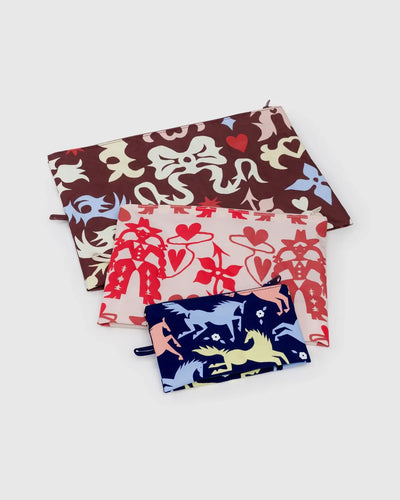 Baggu Go Pouch Set