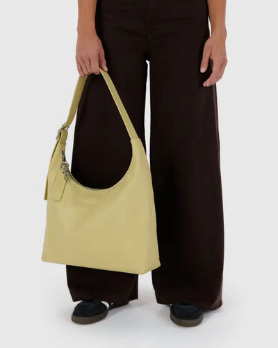 Baggu Recycled Leather Shoulder Bag