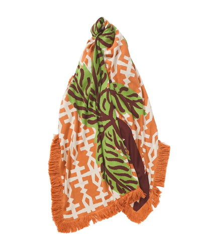 Amata Palm Knit Throw
