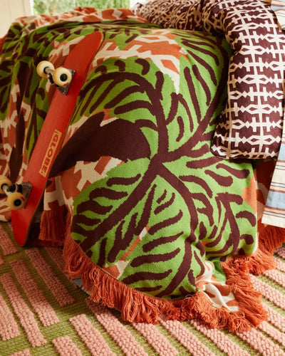 Amata Palm Knit Throw