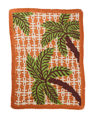 Amata Palm Knit Throw