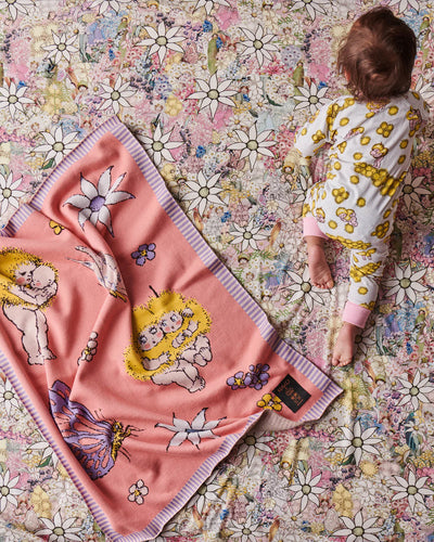 Kip & Co Knitted Baby Blanket