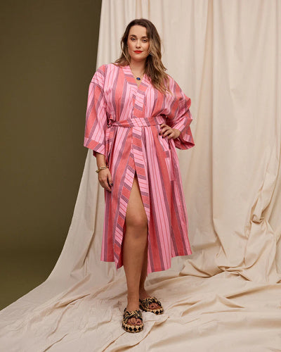 Brigitte Cotton Bath Robe