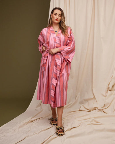 Brigitte Cotton Bath Robe