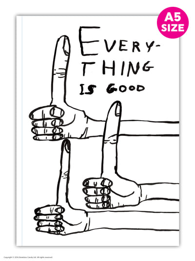 David Shrigley A5 Notebook