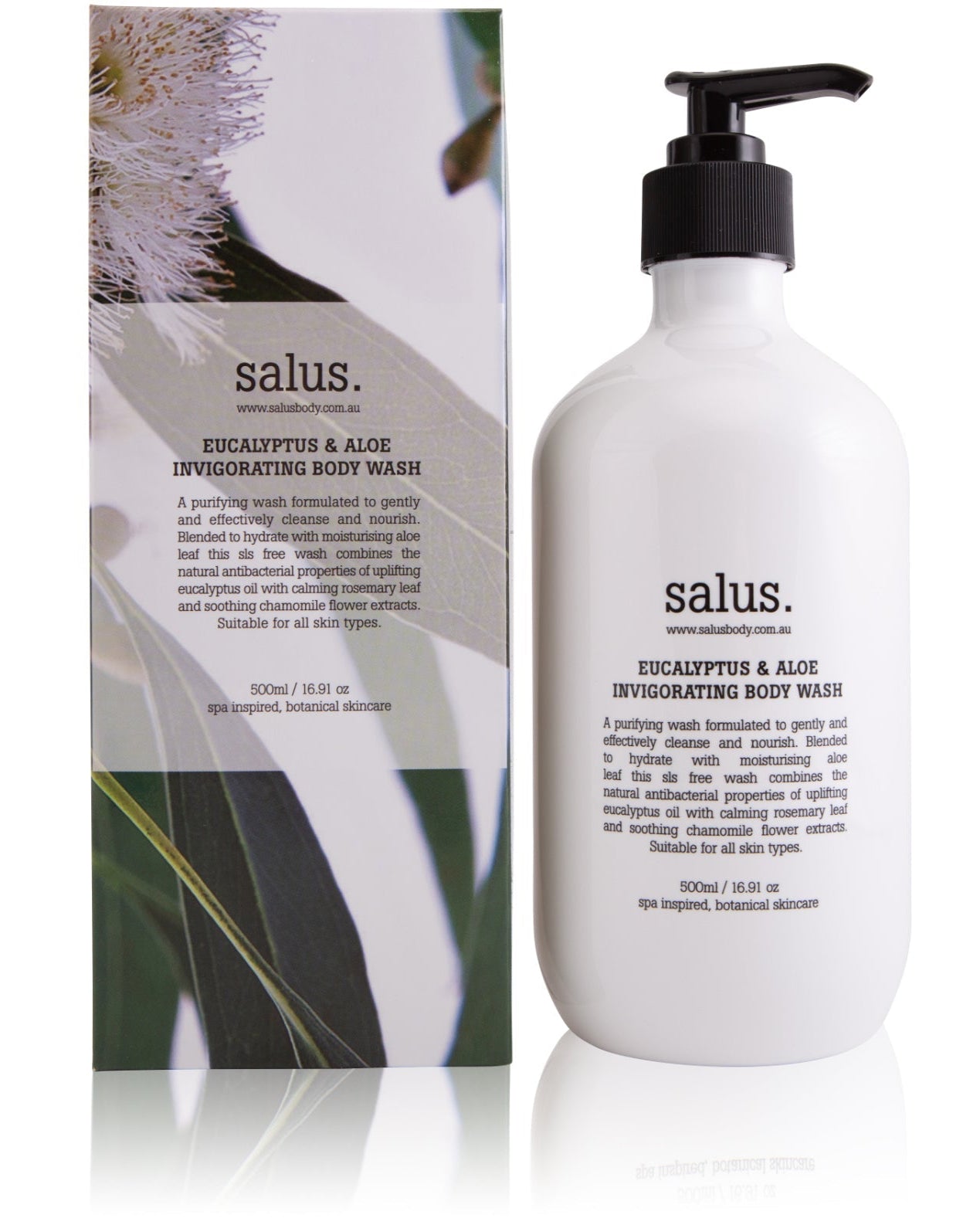 Salus Eucalyptus And Aloe Body Wash