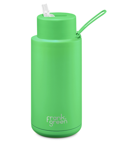 Frank Green Ceramic Reusable Bottle / 34Oz W Straw